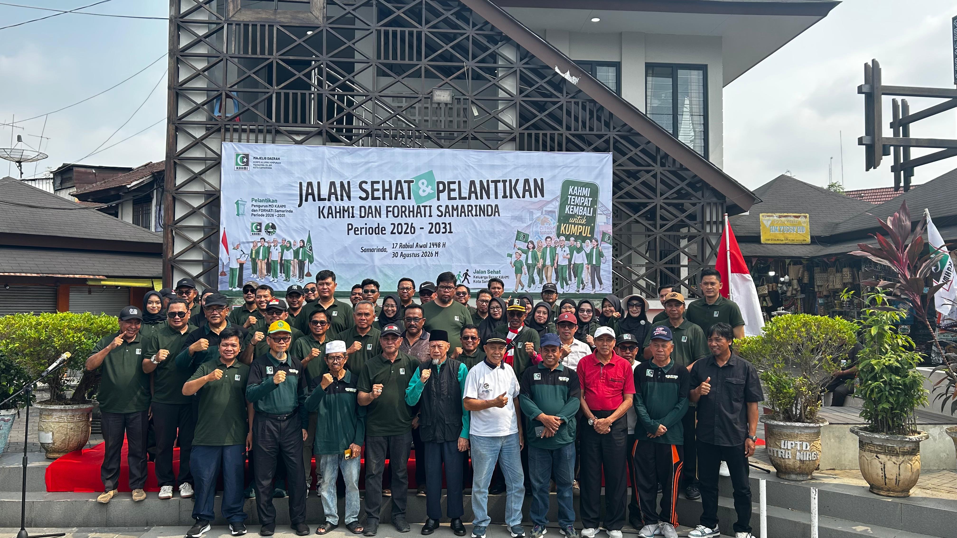 KAHMI Samarinda Resmi Dilantik, Huseni Labib Pimpin Periode 2026–2031